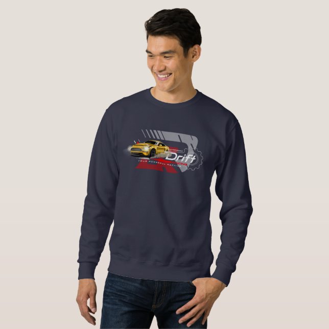 Driften | Männerpullover Sweatshirt (Vorne ganz)