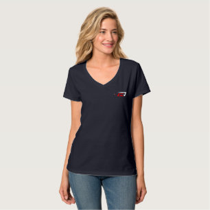 Driften Women's V-Neck T-Shirt