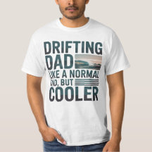 Drifting-Daddy-T-Shirt – Lustiges Drift-Rennwagen-
