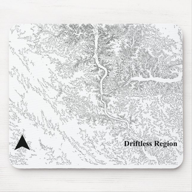 Driftless Region-Mauspad Mousepad (Vorne)