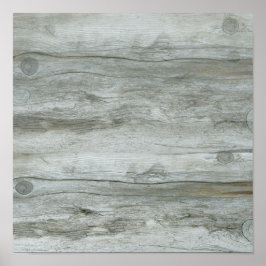 Driftwood-Hintergrund Poster