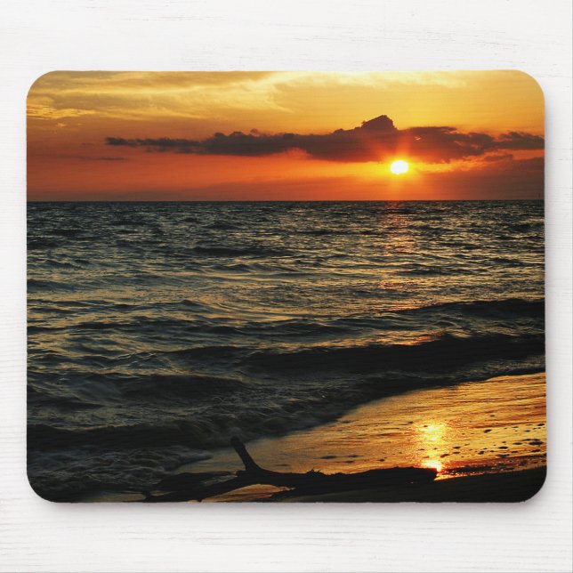 Driftwood Sunset Mousepad (Vorne)