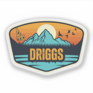 Driggs, Idaho Aufkleber