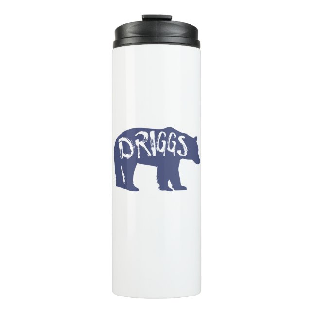 Driggs Idaho Bear Thermosbecher (Vorderseite)