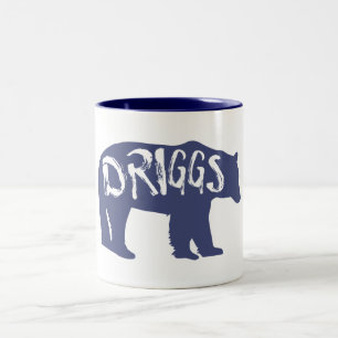 Driggs Idaho Bear Zweifarbige Tasse