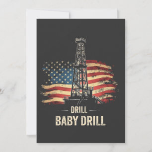 Drill Baby Drill American Trump Energy Economy Ankündigung
