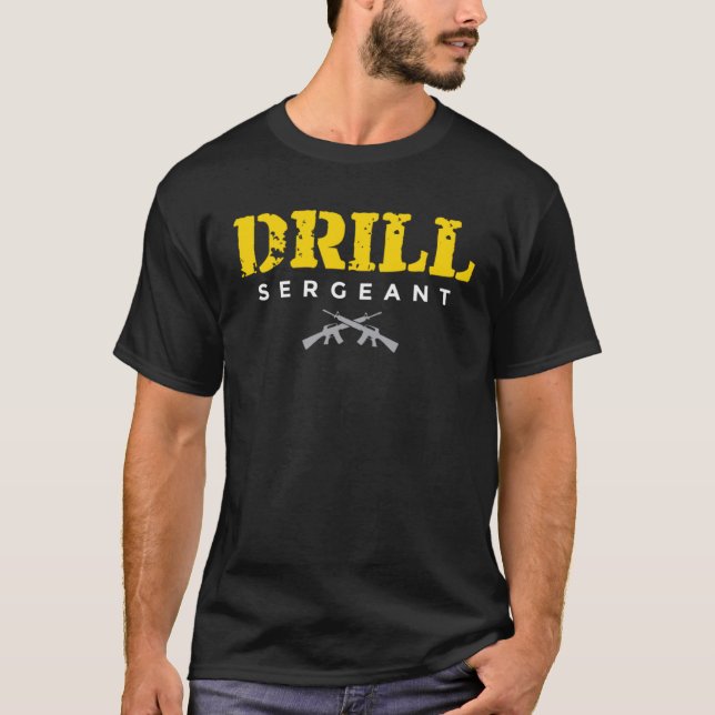 Drill Sergeant a Drill Team or Warrant Officer T-Shirt (Vorderseite)