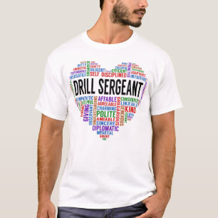Drill Sergeant Heart T-Shirt