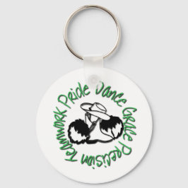 Drill Team - Dance Grace Precision Teamwork Prix Schlüsselanhänger