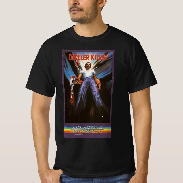 Driller Killer Horror 80s Terror Slasher Movies T-Shirt (Vorderseite)