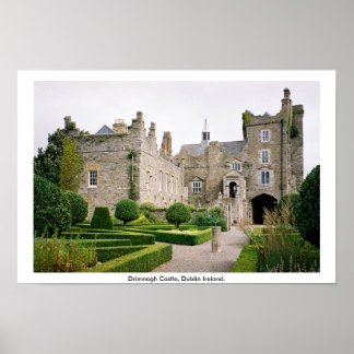 Drimnagh Castle, Dublin Irland Poster