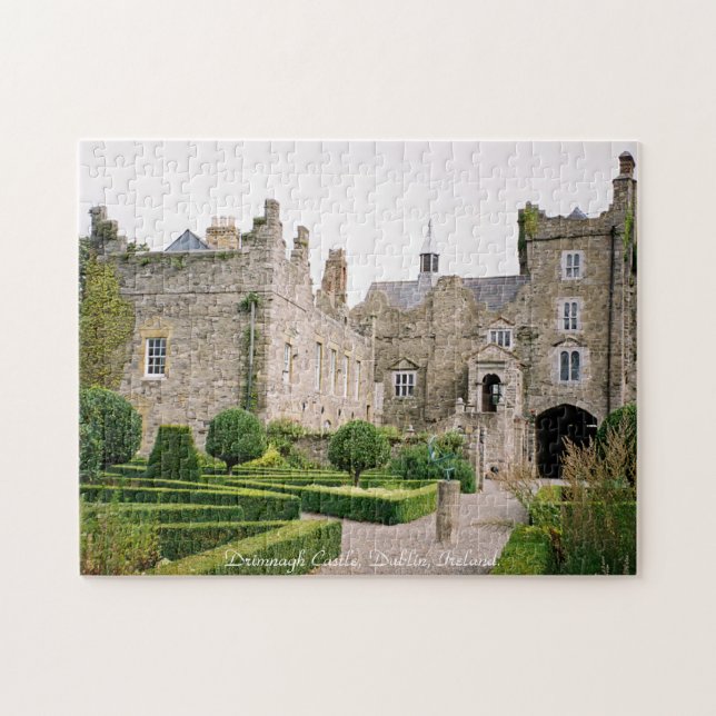Drimnagh Schloss-Laubsäge, Dublin, Irland Puzzle (Horizontal)