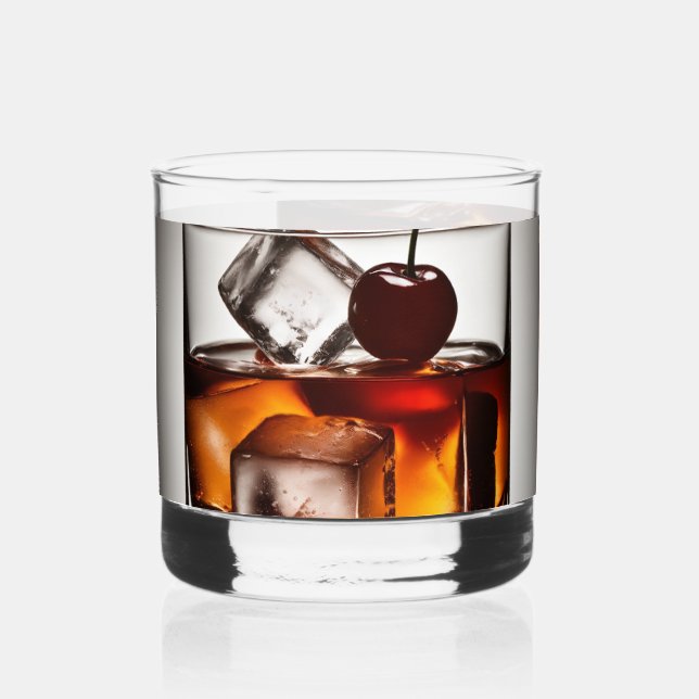 Dringendes Rockglas Whiskyglas (Vorderseite)