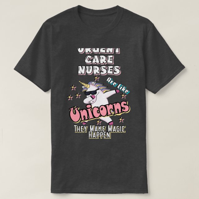 Dringlichkeitsfürsorge für Krankenschwestern und P T-Shirt (Design vorne)