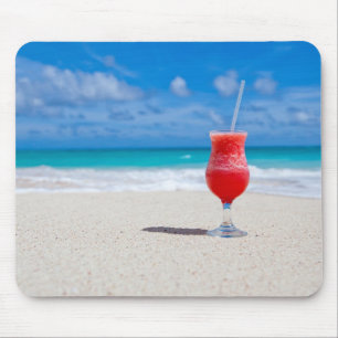 Drink am Strand Mousepad