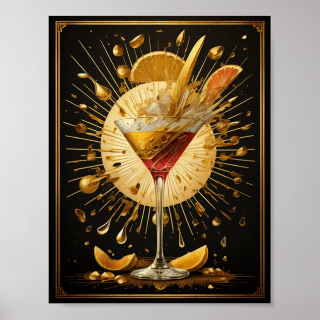 Drink Art Poster (Vorne)