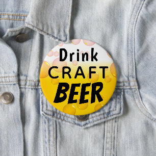 Drink Craft Beer Button