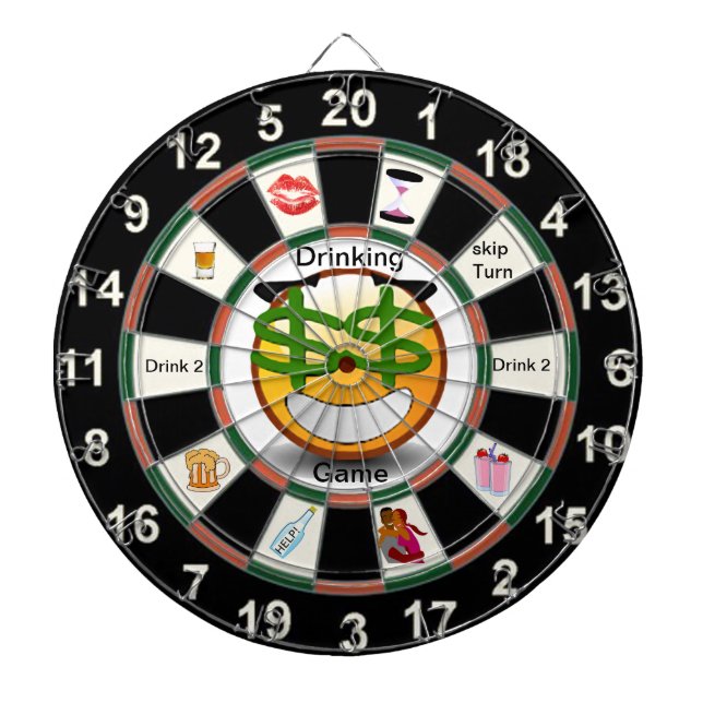 Drink Dart Board Game 3 Dartscheibe (vorne)