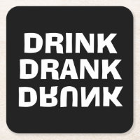 Drink getrunken Betrunken Black