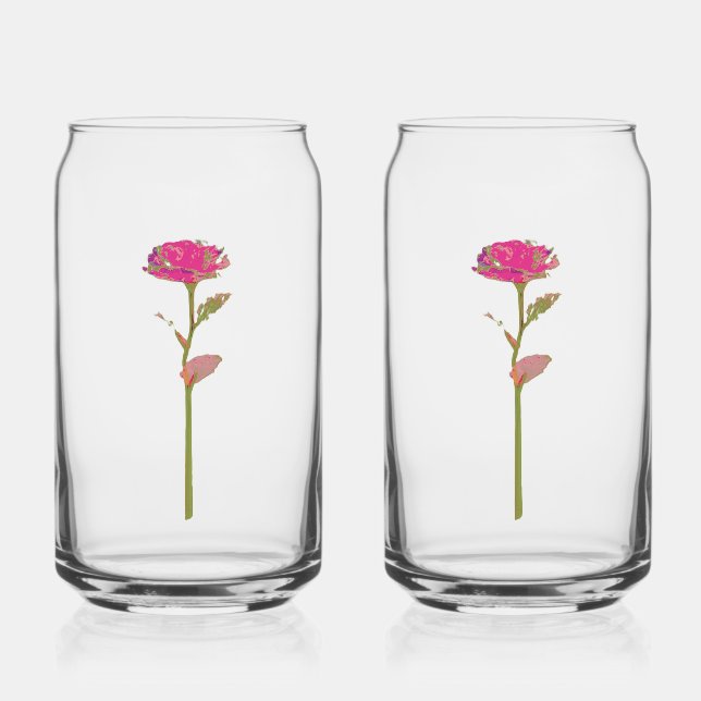 DRINK GLASS ART DESIGN STIL DOSENGLAS (Vorderseite)