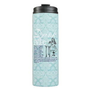 "Drink Me" Wunderland Thermal Tumbler  Thermosbecher