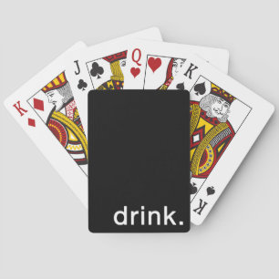 Drink Minimal Spielkarten