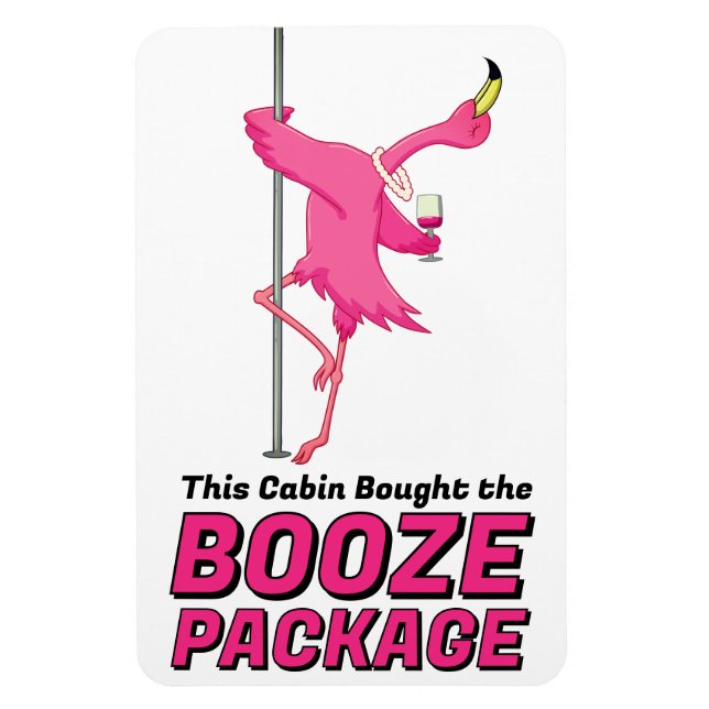Drink Package Cruise Ship Stateroom Magnet (Vertikal)
