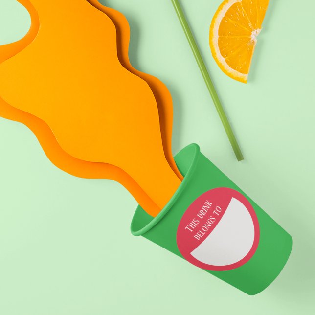 Drink Sticker Marker Name  Labels Party (Von Creator hochgeladen)