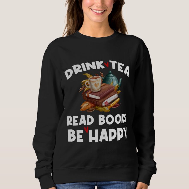 Drink Tee Drink Tee Lesen Bücher Zum guten Buch Te (Vorderseite)