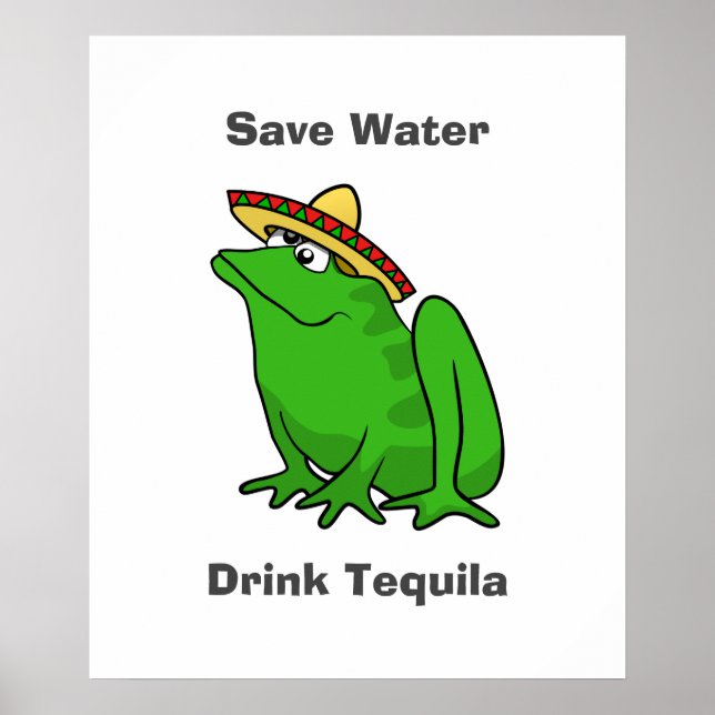 Drink Tequila Poster (Vorne)