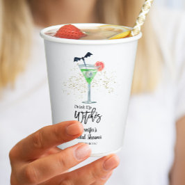 Drink Up Whitches Halloween Cocktail Brautparty Pappbecher