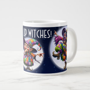 DRINKEN SIE DIE WITCHES Jumbo-Tasse