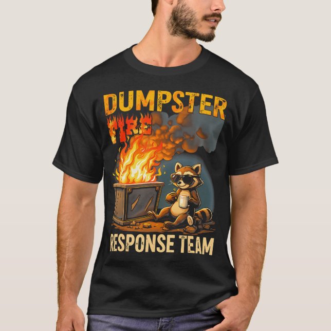 Drinking Campfire T-Shirt (Vorderseite)