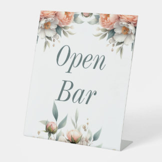 Drinks Bar Sign Sockelschild