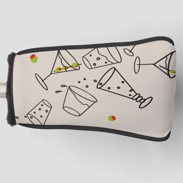 Drinks Golf Putter Cover Headcover (Vorderseite)