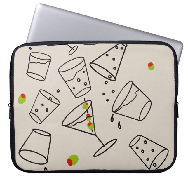 Drinks Laptop Sleeve Case (Vorderseite)