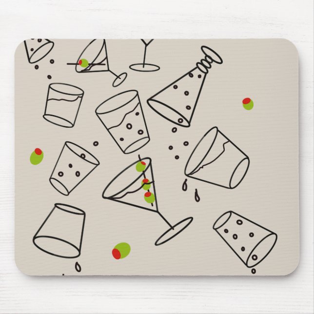 Drinks Mouse Pad Mousepad (Vorne)