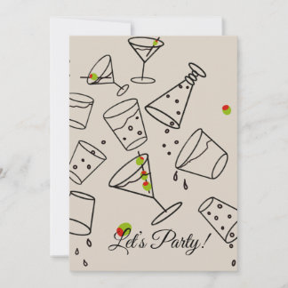 Drinks Party Invitation Einladung