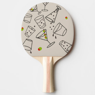 Drinks Ping Pong Paddle Tischtennis Schläger