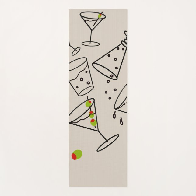 Drinks Yoga Mat Yogamatte (Vorderseite)