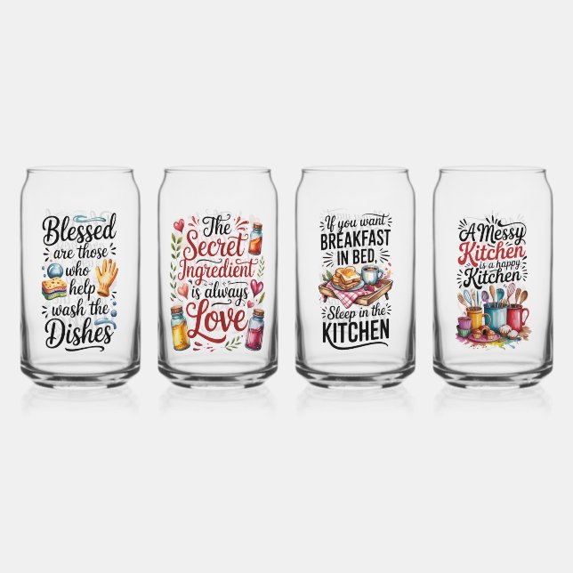 Drinkware Set-Funny  Jokes Dosenglas (Vorderseite)