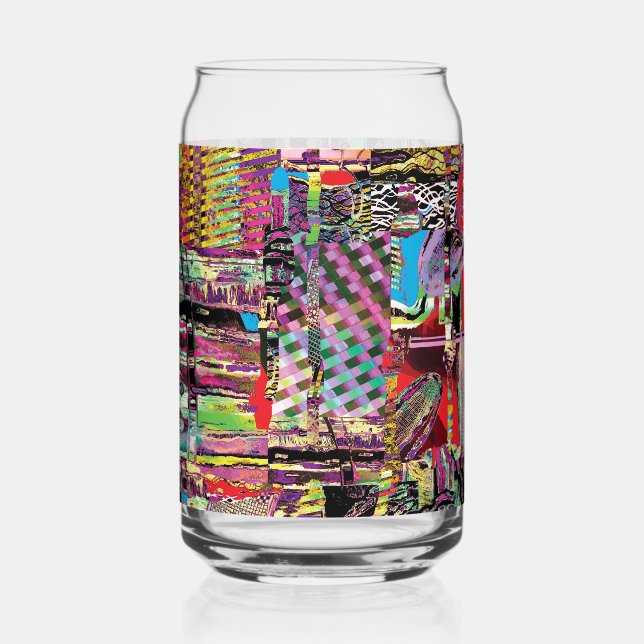 Drinkware Set – Urban Fractals Dosenglas (Vorderseite)