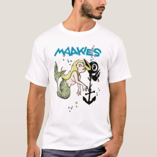 Drinky Crow Mermaid Light T - Shirt