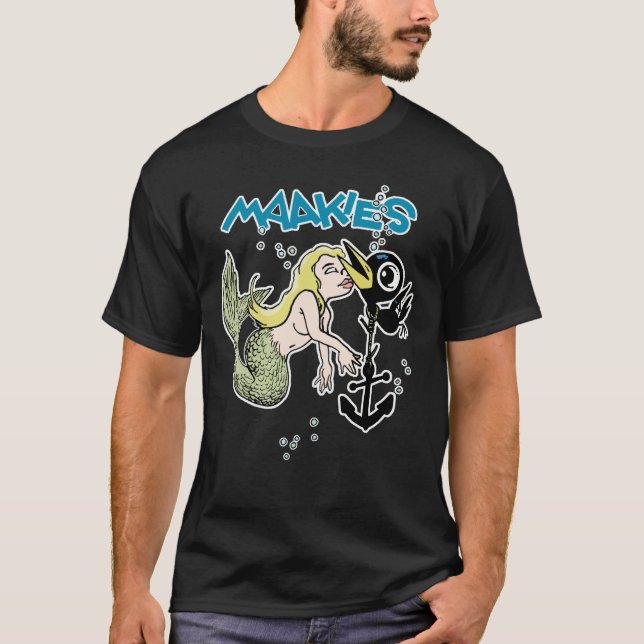 Drinky Crow Mermaid T - Shirt (Vorderseite)