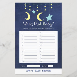 DRINT Twinkle Twinkle Moon Stars Baby Showspiel