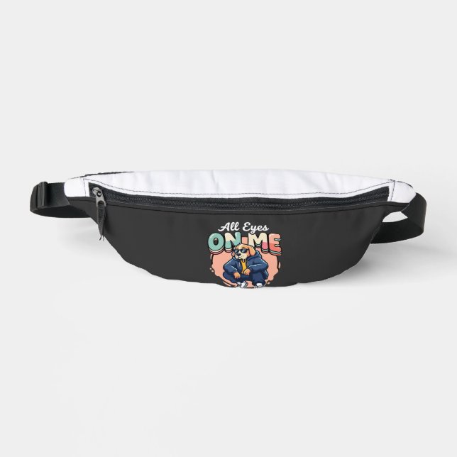 Drip Dog All Eyes On Me Bauchtasche (Vorderseite)