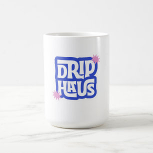 Drip Haus – Retro spielerisches Logo Kaffeetasse