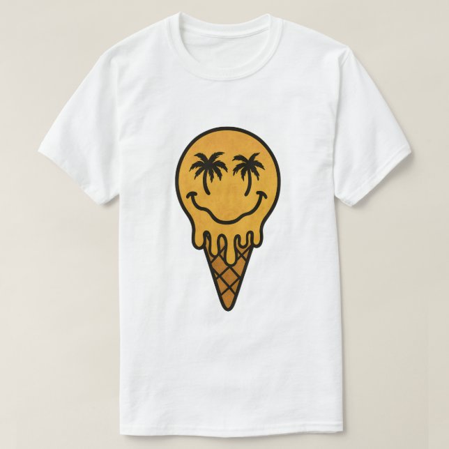 Drip Smile | L.A. Heatcore T-Shirt (Design vorne)