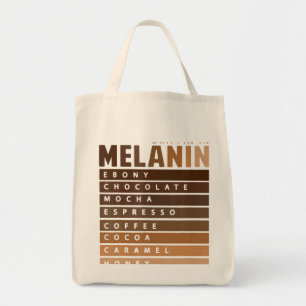Drippin in Melanin American Queen King Bla Tragetasche