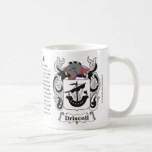 Driscoll Familien-Wappen Tasse